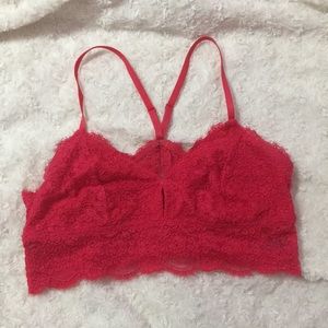 Red Aerie bralette